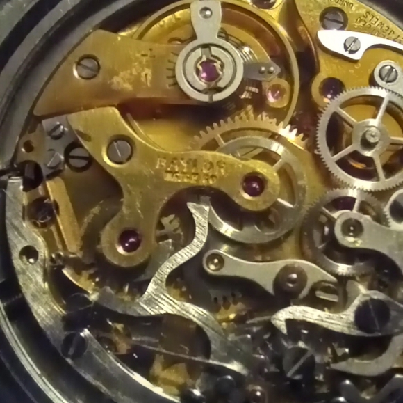 Vintage 70's Baylor GMT Pepsi watch - Picture 6 of 6